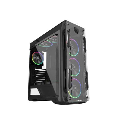 Gamemax Optical G 510 Black RGB Led Fan Gaming Casing