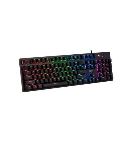 Havit KB858L RGB Backlit Mechanical Gaming Black Keyboard