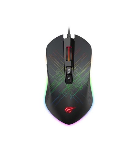 Havit MS1019 RGB Black Gaming Wired Mouse