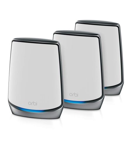 Netgear Orbi RBK853 AX6000 Gigabit Tri-Band Wi-Fi 6 Router (3 Pack)