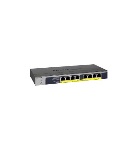 Netgear GS108PP ProSafe 8-Port PoE/PoE+ Gigabit Ethernet Unmanaged Switch