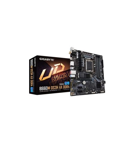 Gigabyte B660M DS3H AX DDR4 12th Gen Micro ATX Motherboard