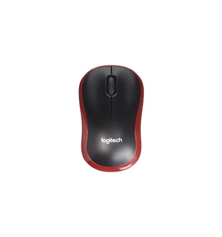 Logitech M185 Red Wireless Mouse