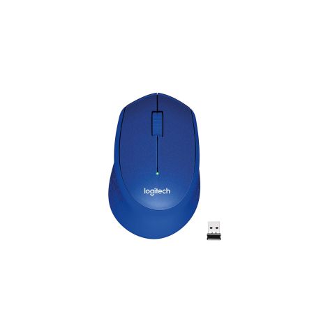 Logitech M331 Silent Wireless Blue Mouse