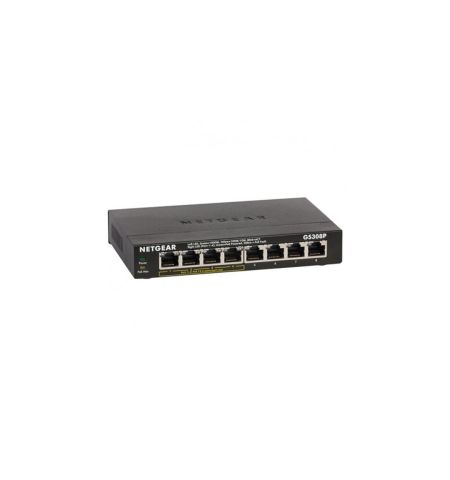 Netgear GS308P 8-Port Gigabit Unmanaged Desktop Switch