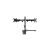 Kaloc KLC-DW220-T Double Arm Monitor Mount Stand