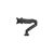 Kaloc KLC-V8 Adjustable Single Arm Full Motion Monitor Desktop Mount Stand