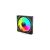Value-Top 1236ARGB 12CM Infinite Mirror ARGB Fan (Black)