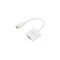 Yuanxin HDMI Male to VGA Female White Converter