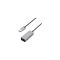 Yuanxin USB Male to LAN Female White Converter