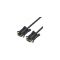 Yuanxin VGA Male to Male 1.5 Meter Black Cable