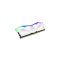 TEAM Delta RGB White 32GB DDR5 5200MHz Gaming Desktop RAM
