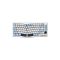 AJAZZ AKS075 Alice-Layout Wireless Gaming Keyboard - White Blue