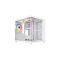 XTREME M95W MINI TOWER M-ATX WHITE CASE TEMPERED GLASS WITH 3 ARGB FAN WITHOUT PSU