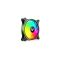 Value-Top 1298ARGB 12CM Ring Light ARGB Fan (Black)