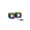 T-WOLF S6 RGB Wired Multimedia Desktop Soundbar Speaker (Black)