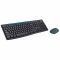 Logitech MK275 Black-Blue Wireless Combo Keyboard & Mouse