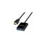Yuanxin HDMI Male to VGA Female Black Converter