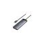 Yuanxin Type-C Male to HDMI,USB 3.0, USB 2.0, TF, SD & PD Female Black Converter