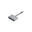 Yuanxin Type-C Male to HDMI & VGA Female Black Converter