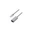 Yuanxin USB Male to LAN Female White Converter