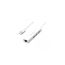 Yuanxin USB Male to Tri USB & LAN Female 3 Ports White Converter