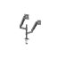 Kaloc KLC-DH200 17-35 Inch Adjustable Double Arm Flexi Monitor Desktop Mount Stand