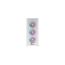 PC Power Flow White Mesh Mid Tower ATX Gaming Casing with Power Supply