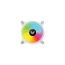 Value-Top W1298S 12CM White Static RGB Case Fan