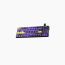 AJAZZ MK87 Tri-Mode Mechanical Keyboard - Transparent Purple