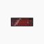 AJAZZ MK87 Tri-Mode Mechanical Keyboard - Transparent Red
