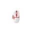 Ajazz AJ039 Dual-Mode Gaming Mouse - Red & White