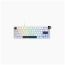 Ajazz AK650 Blue White Blue Wired Mechanical Keyboard