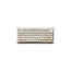 Lingbao MK75 Tri-Mode Mechanical Keyboard - Cream White