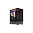 XTREME M95B MINI TOWER M-ATX BLACK CASE TEMPERED GLASS WITH 3 ARGB FAN WITHOUT PSU