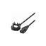 Xtreme 3-Pin 1.5 Meter Black Laptop Power Cable