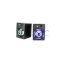 T-WOLF S1 RGB 2.0 Wired Gaming Desktop Speakers (Black)